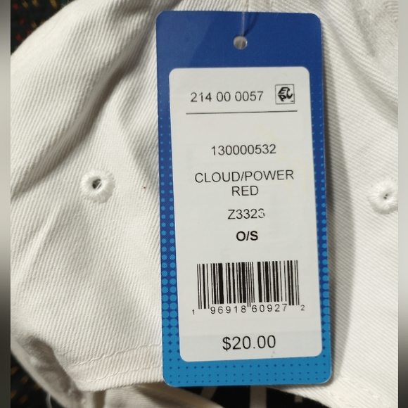 NWT Prince Pickleball Baseball Hat Sporty Preppy Cap White Red Tennis Golf Beach - Picture 2 of 3